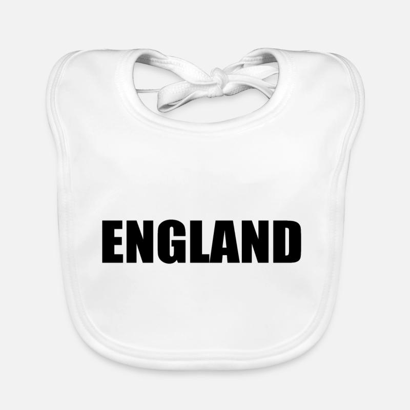 Inghilterra Bavaglino ecologico per neonato