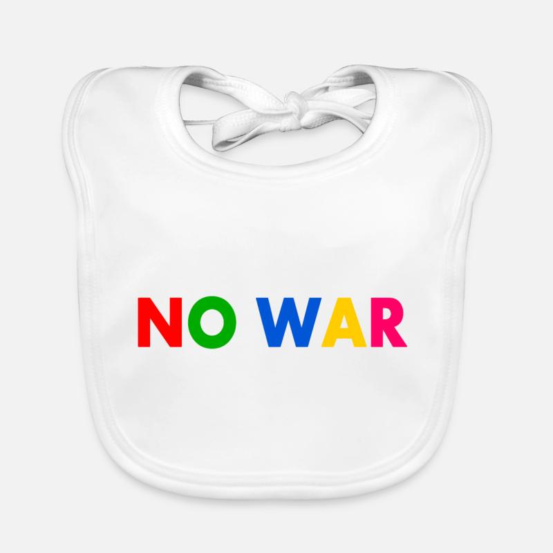 No war Organic Baby Bibs