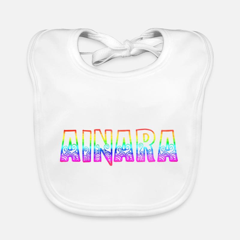 ainara rs arc-en-ciel Bavoir bio Bébé