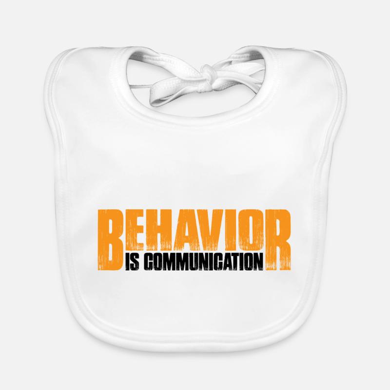 Behavior Is Communication 26 Organic Baby Bibs