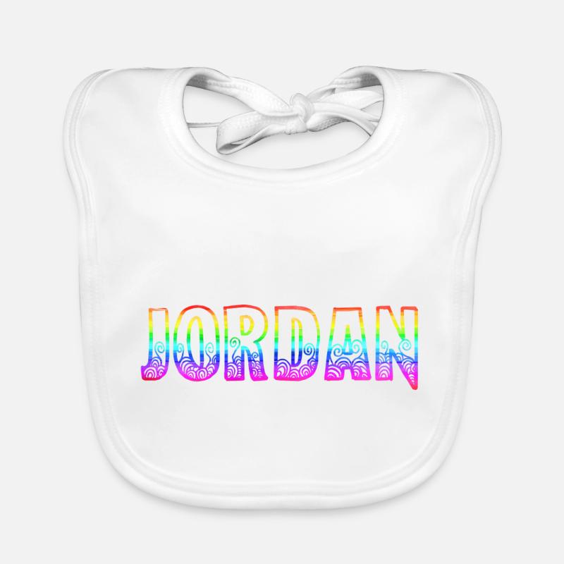 jordan rs rainbow Organic Baby Bibs
