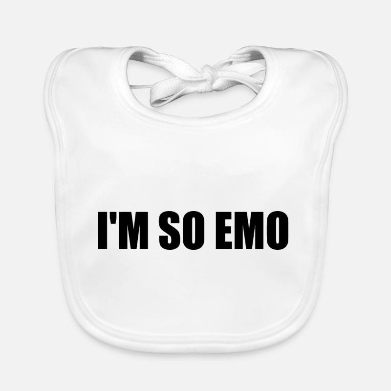 Im so emo Baby Bio-Lätzchen