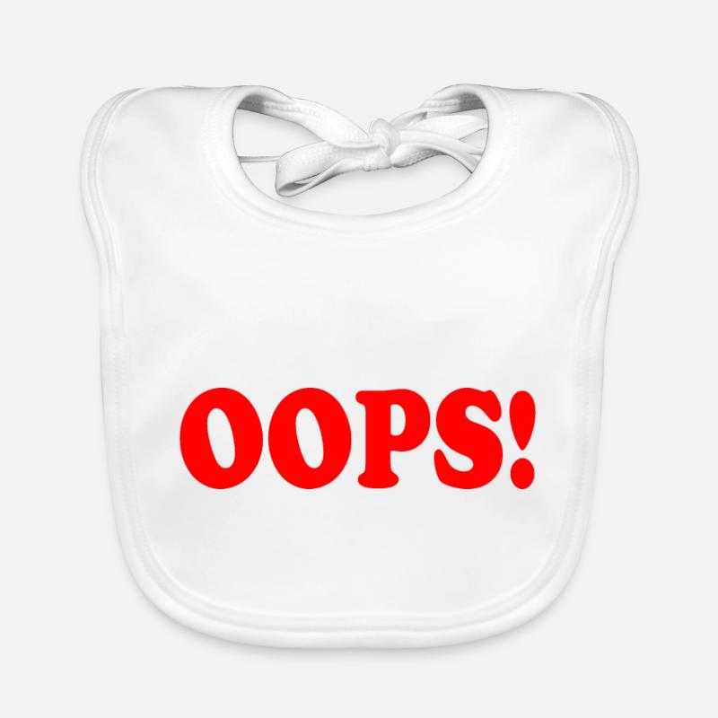 Oops Baby Bio-Lätzchen