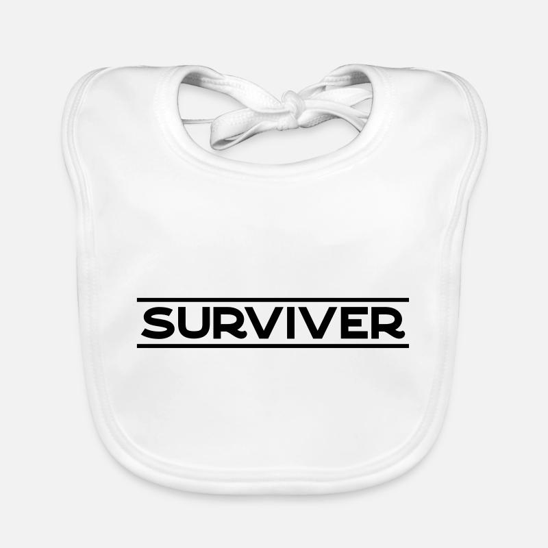 Survivant Bavoir bio Bébé