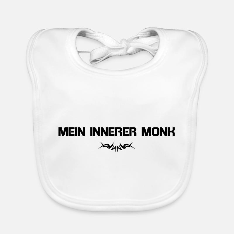 Mon Moine Intérieur Bavoir bio Bébé