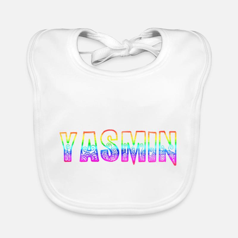 Yasmin RS Arc-en-ciel Bavoir bio Bébé
