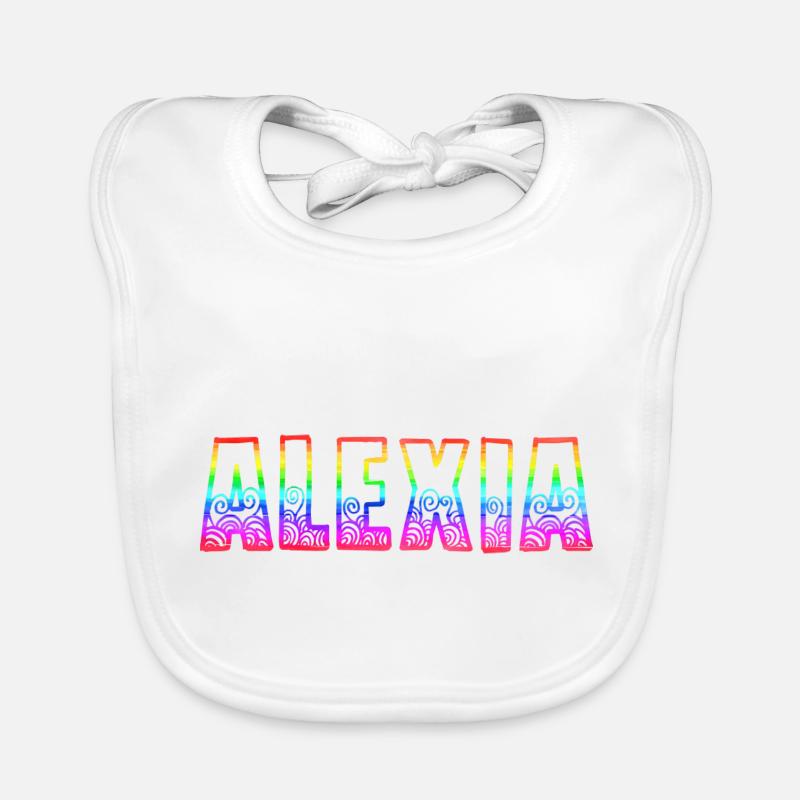 Alexia RS Rainbow Organic Baby Bibs