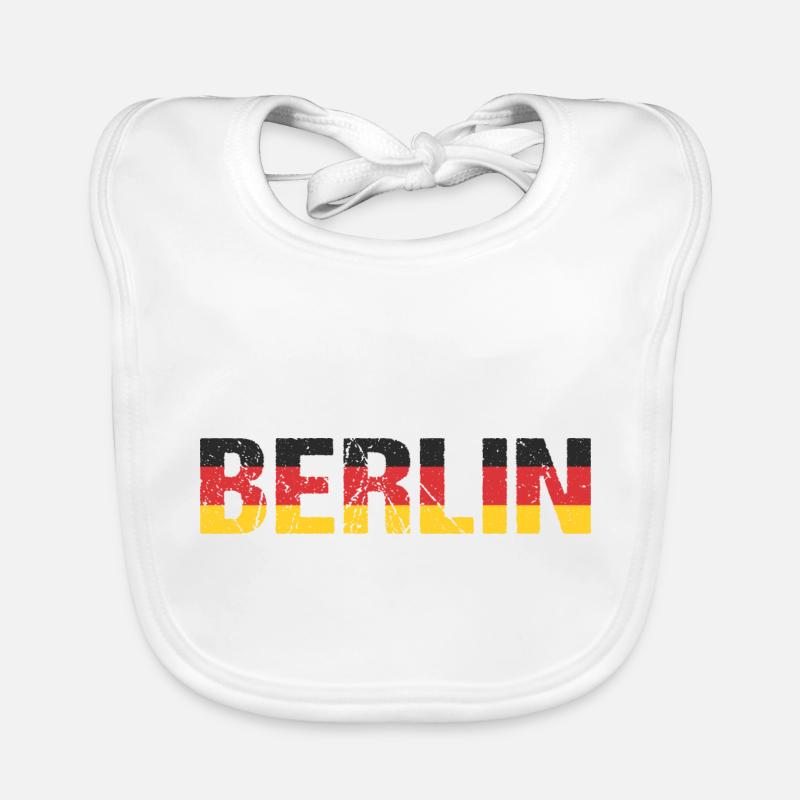 Berlin Capitale Allemagne Bavoir bio Bébé