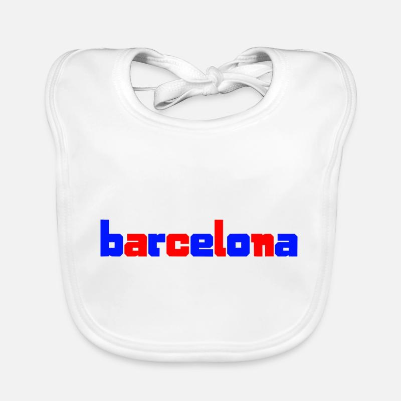 Ville de Barcelone Cty Bavoir bio Bébé