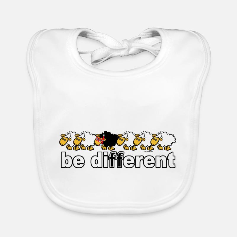 Soyez différent Bavoir bio Bébé