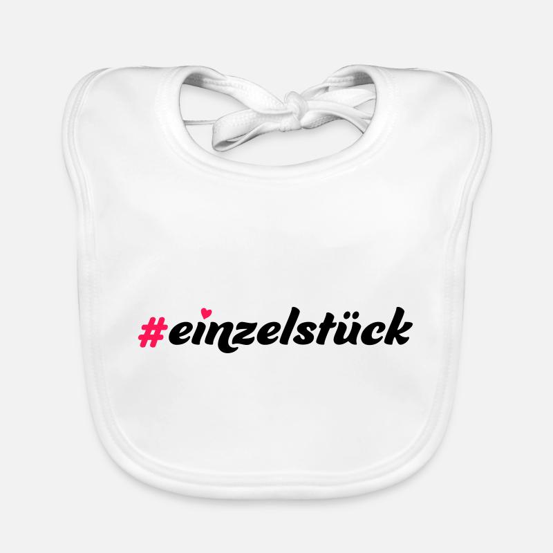 Einzelstück Baby Bio-Lätzchen