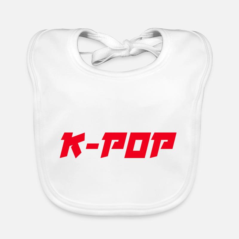 K-Pop Korean Pop Musik Baby Bio-Lätzchen