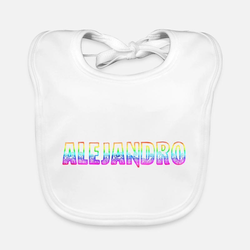Alejandro RS Arc-en-ciel Bavoir bio Bébé