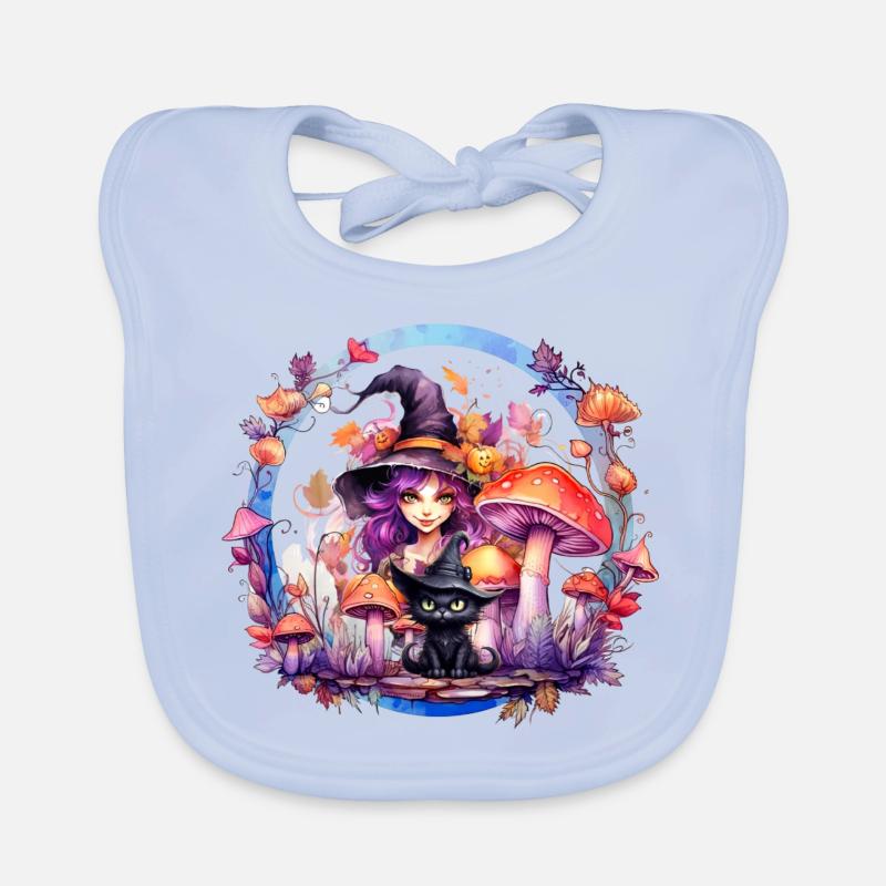Sorcière Bavoir bio Bébé
