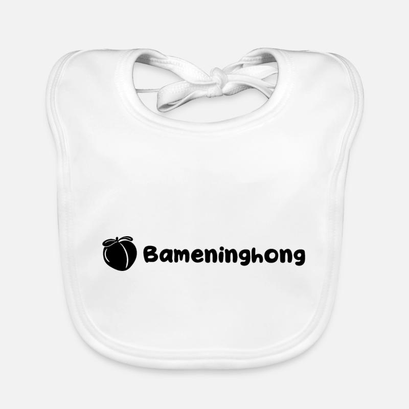 Bameninghong Peach Organic Baby Bibs