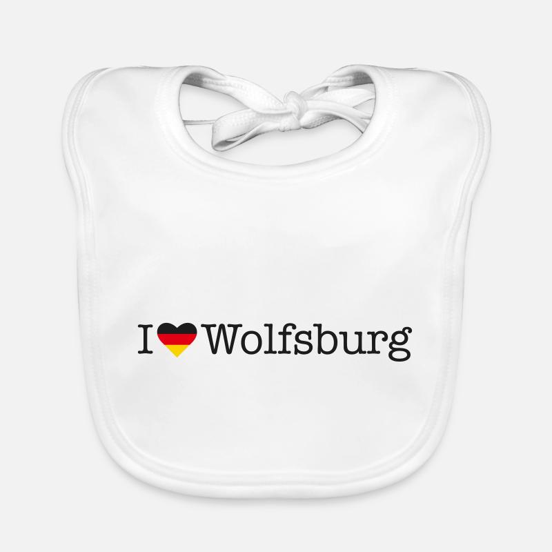 J’adore Wolfsburg Bavoir bio Bébé
