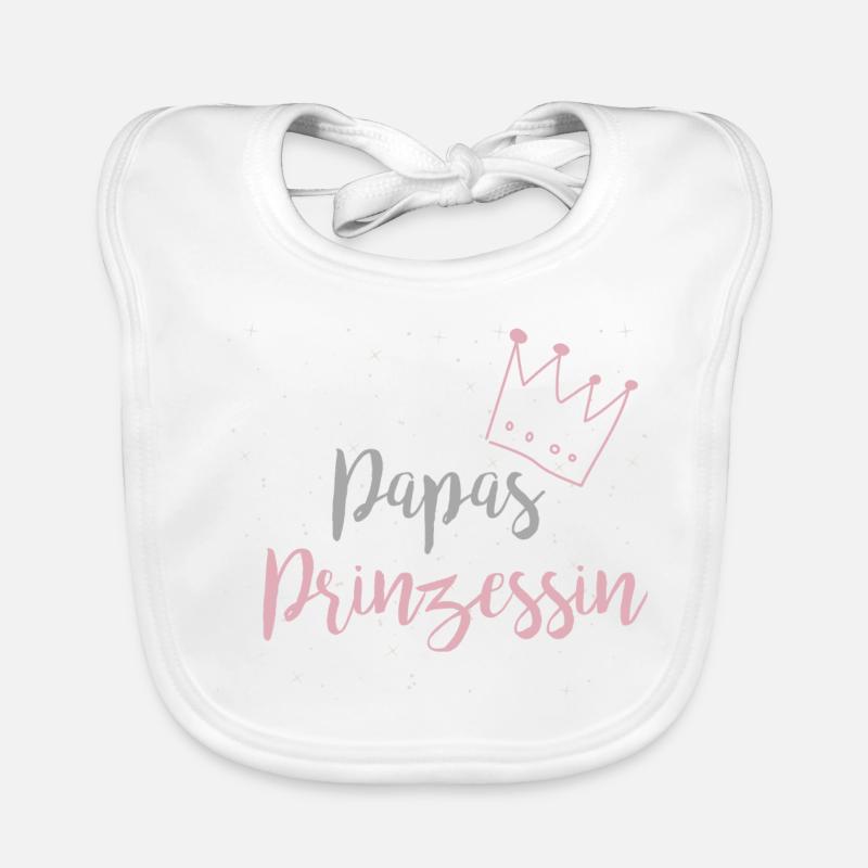 Dad's Princess Organic Baby Bibs