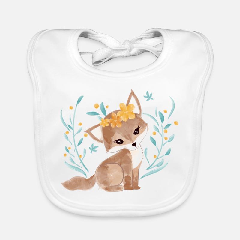 Small fox Organic Baby Bibs
