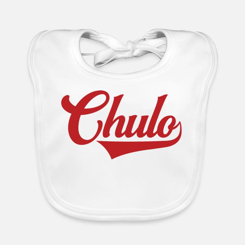 Chulo Cool Nette Männer Jungs Mexikanische Latino Spanisch Baby Bio-Lätzchen