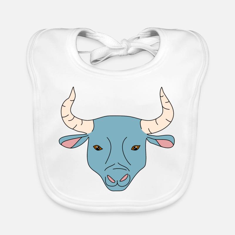 Taureau Bavoir bio Bébé