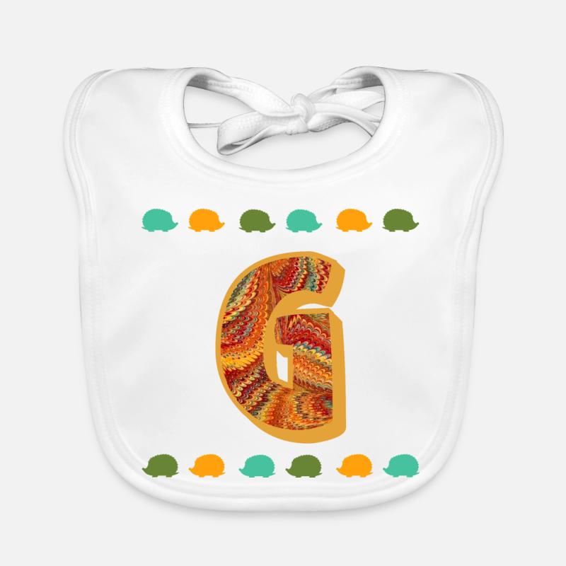 Hérisson E 22 g Bavoir bio Bébé