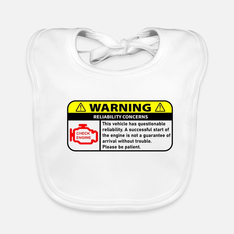 WARNUNG Baby Bio-Lätzchen