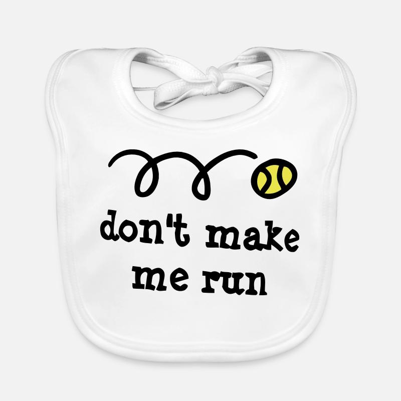 Don't make me run! Bavoir bio Bébé