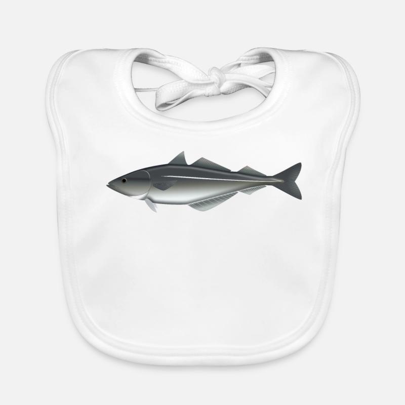 Seelachs_Natur Baby Bio-Lätzchen