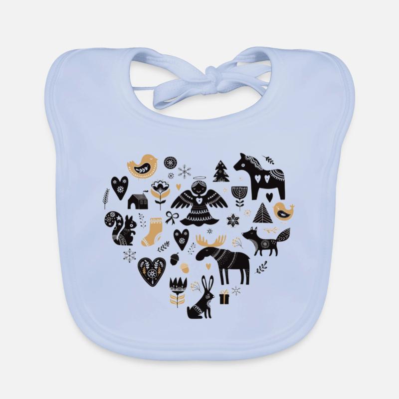 Sweden Organic Baby Bibs