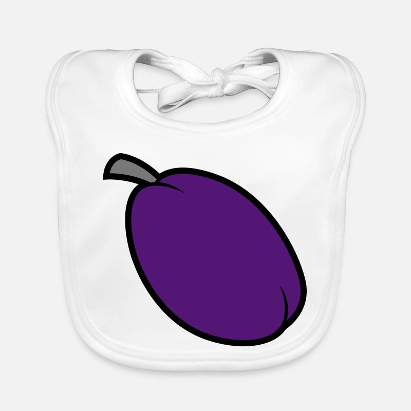 prune Bavoir bio Bébé