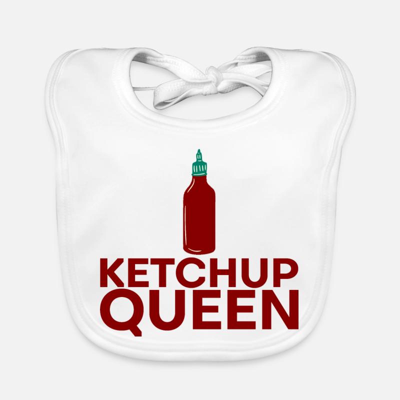 Ketchup Queen 8 Baby Bio-Lätzchen