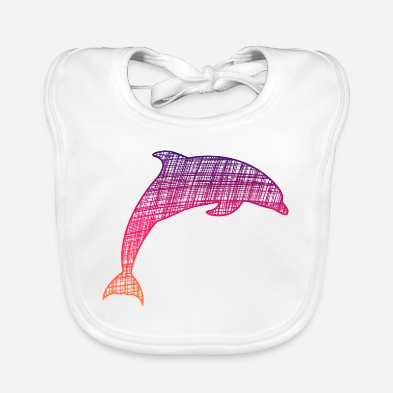 Delfi, Dolphin Baby Bio-Lätzchen