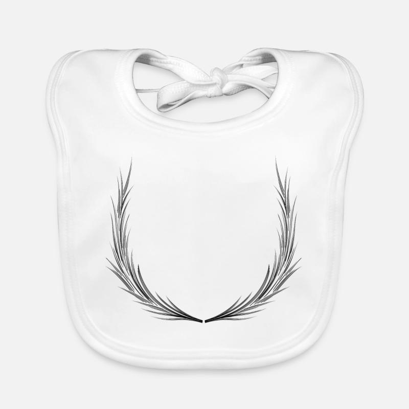 Corone · forme · Simboli Bavaglino ecologico per neonato