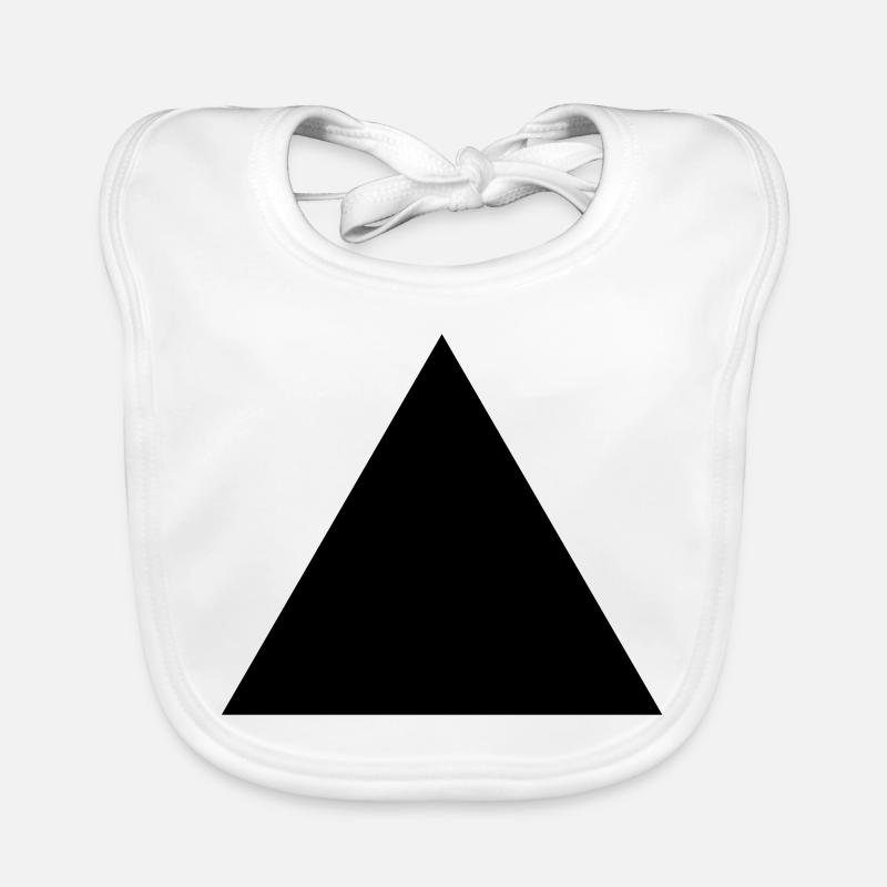 Triangle minimaliste Bavoir bio Bébé