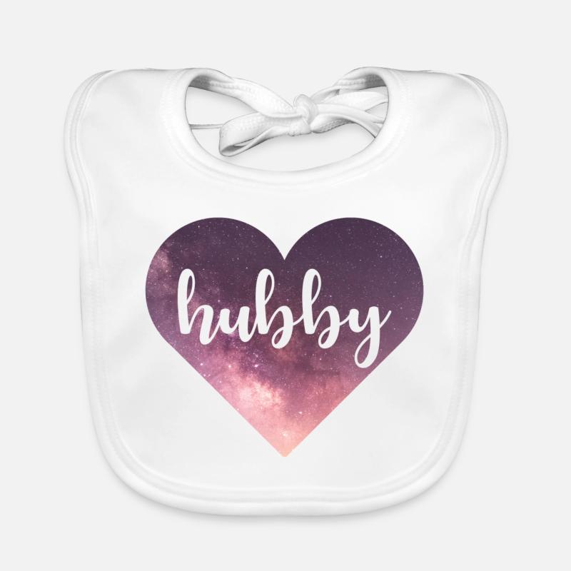Hubby Galaxy Herz Baby Bio-Lätzchen