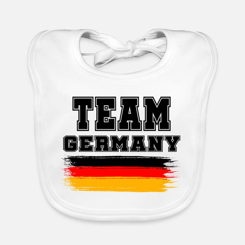 Team Germany Organic Baby Bibs
