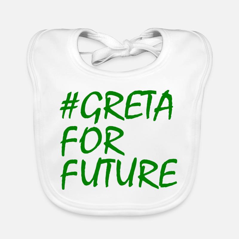 Greta pour l’avenir Bavoir bio Bébé