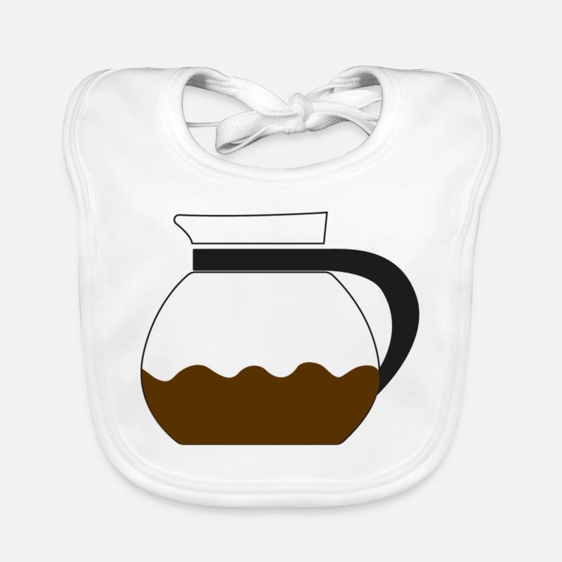 Kaffeepot Baby Bio-Lätzchen