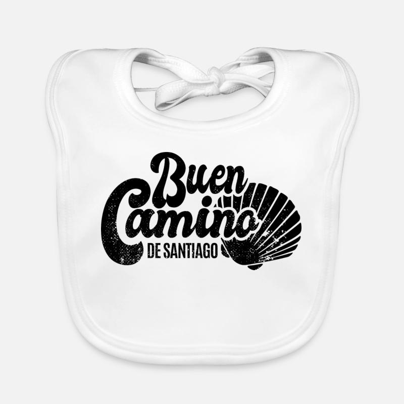Buen Camino - Jakobsweg - Pilgertour - Santiago Baby Bio-Lätzchen