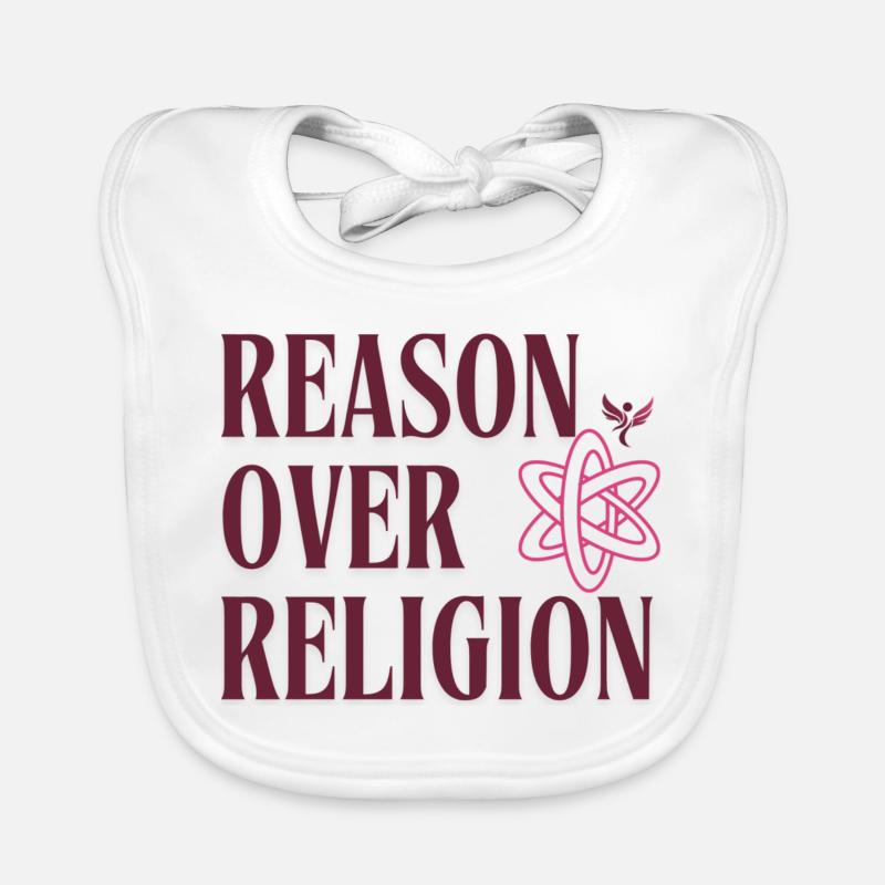Reason over Religion Organic Baby Bibs