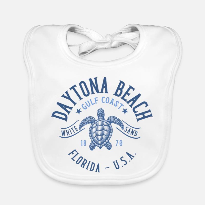 Daytona Beach, Floride Bavoir bio Bébé