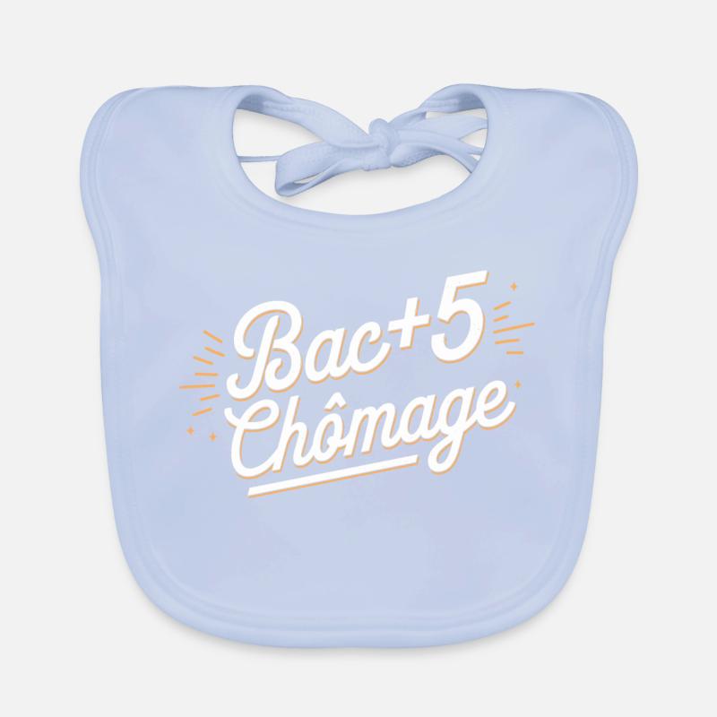 Bac+5 chômage Bavoir bio Bébé