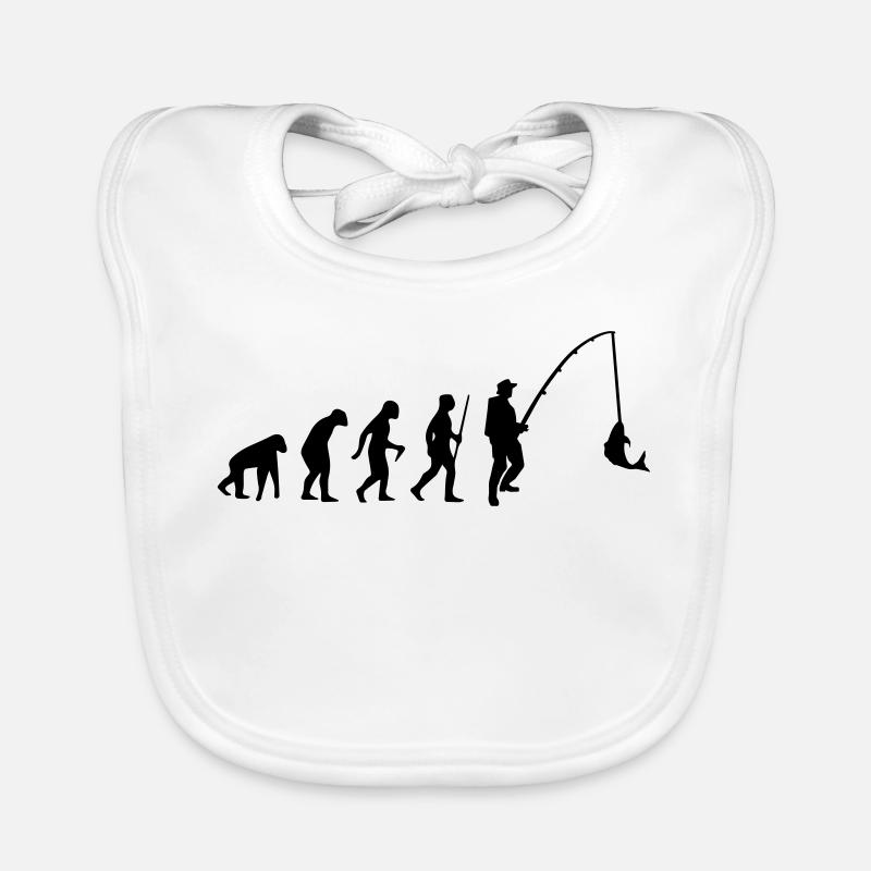 EVOLUTION DE POISSON ! Bavoir bio Bébé