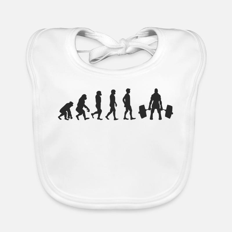 Evolution Weight Lifting Bavoir bio Bébé