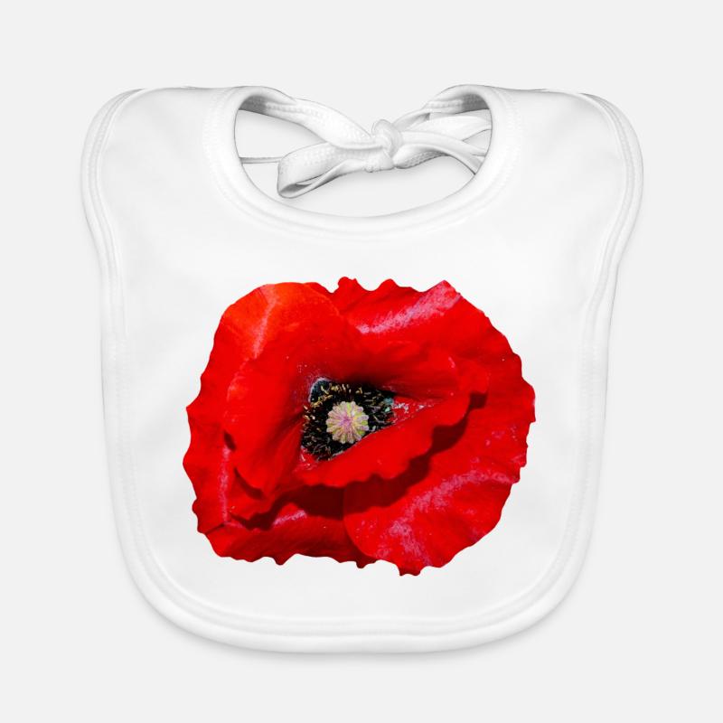 Mohn Baby Bio-Lätzchen