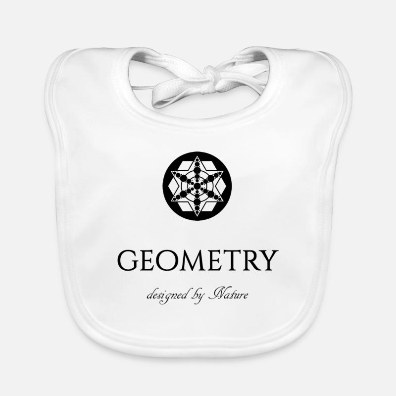 Metatron star Organic Baby Bibs