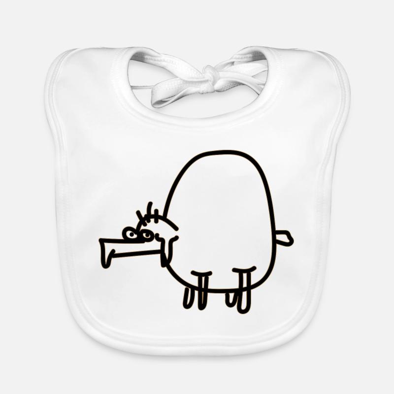 Guerher le mouton Bavoir bio Bébé