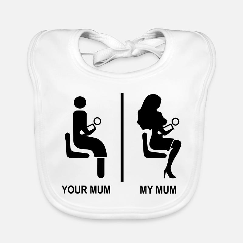 your mum, my mum Organic Baby Bibs