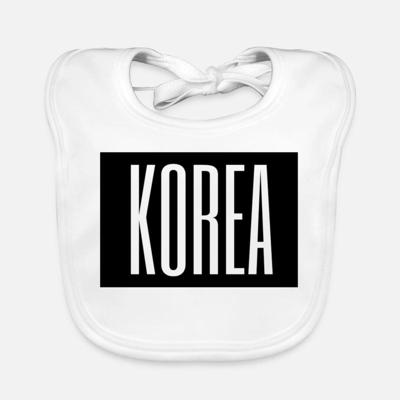 Corée Bavoir bio Bébé