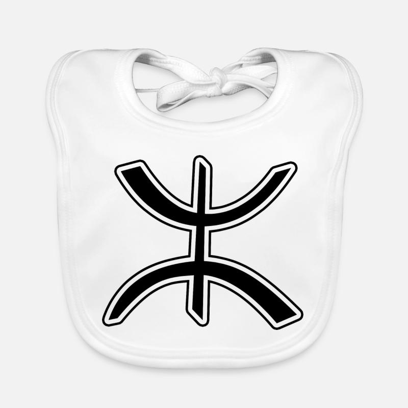 Amazigh Berbère Baby Bio-Lätzchen